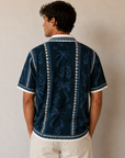 Blue Grecian Hudson Cabana Polo