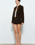 Brown Meryl Jacket