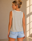 Creme Volga Top