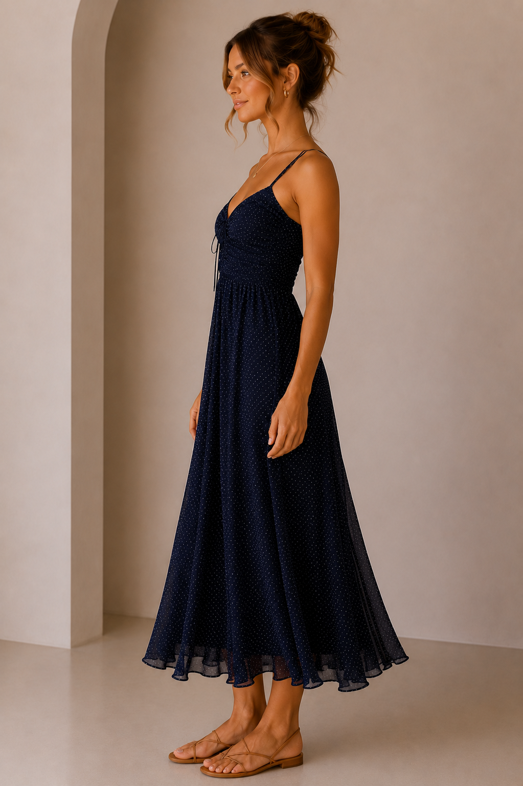 Navy Amara Dress