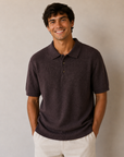 Bordeaux Donegal Cotton Hudson Polo
