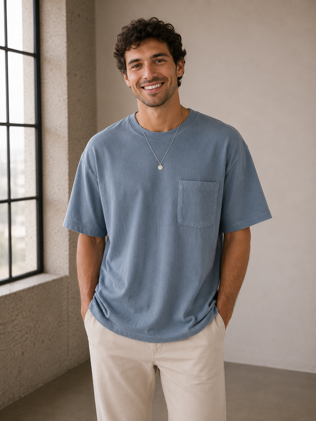 Slate Vintage Terry SS T-Shirt
