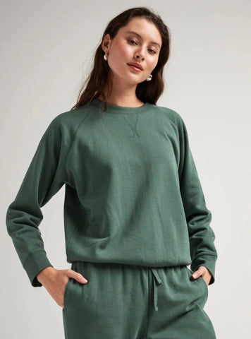 Sage Leaf Fleece Classic Sweater