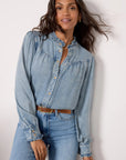 Antique Indigo Alanna Button Up