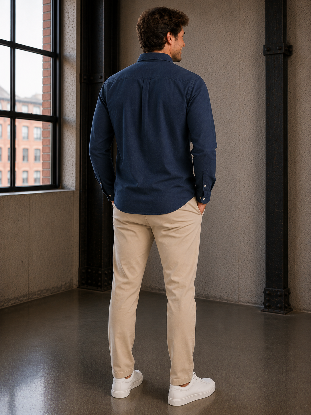 Navy Better Than Linen Shirt