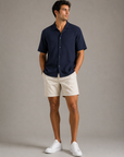 Navy Landry Short Sleeve Shirt