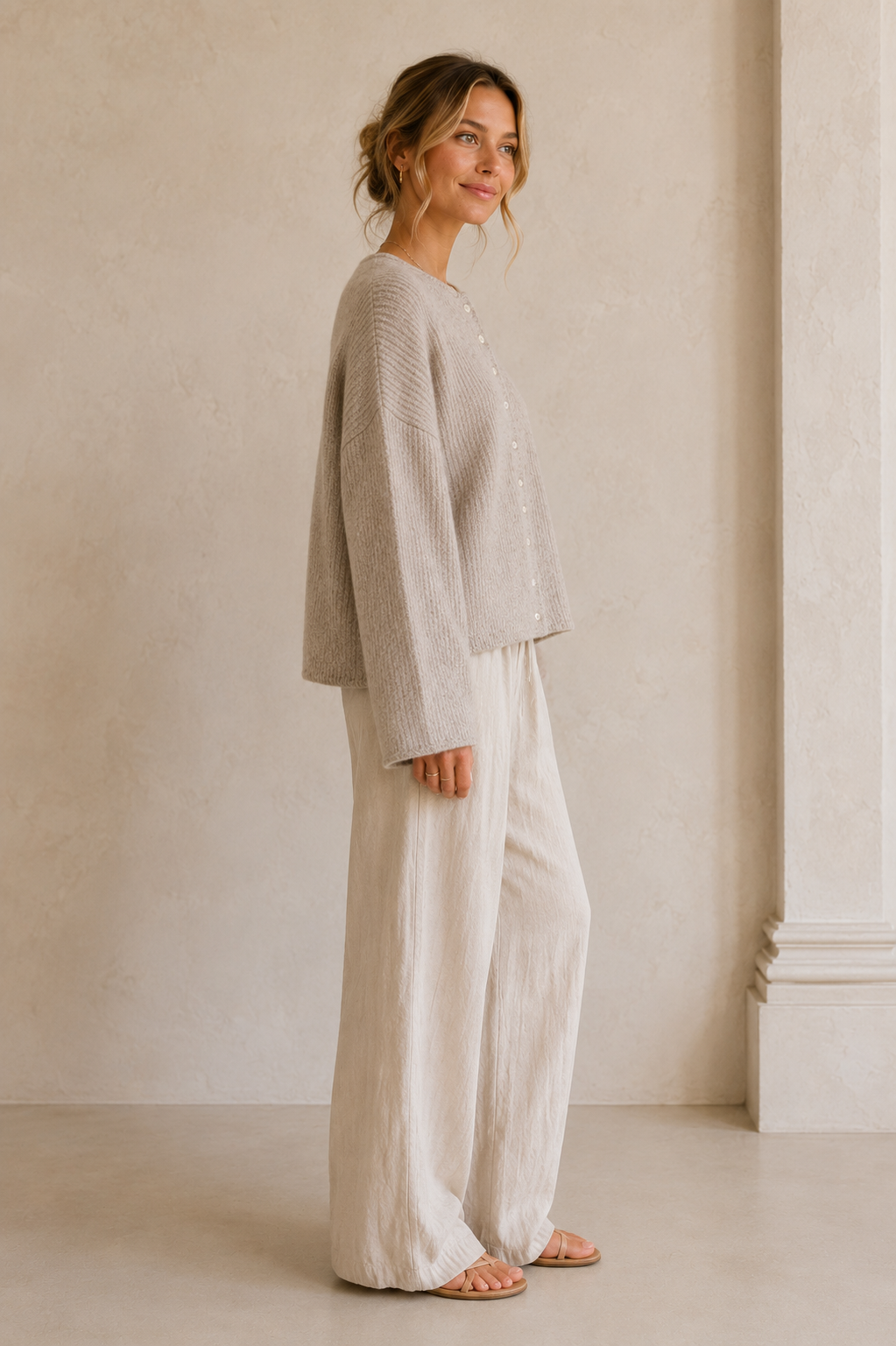 Grey Allie Cardigan