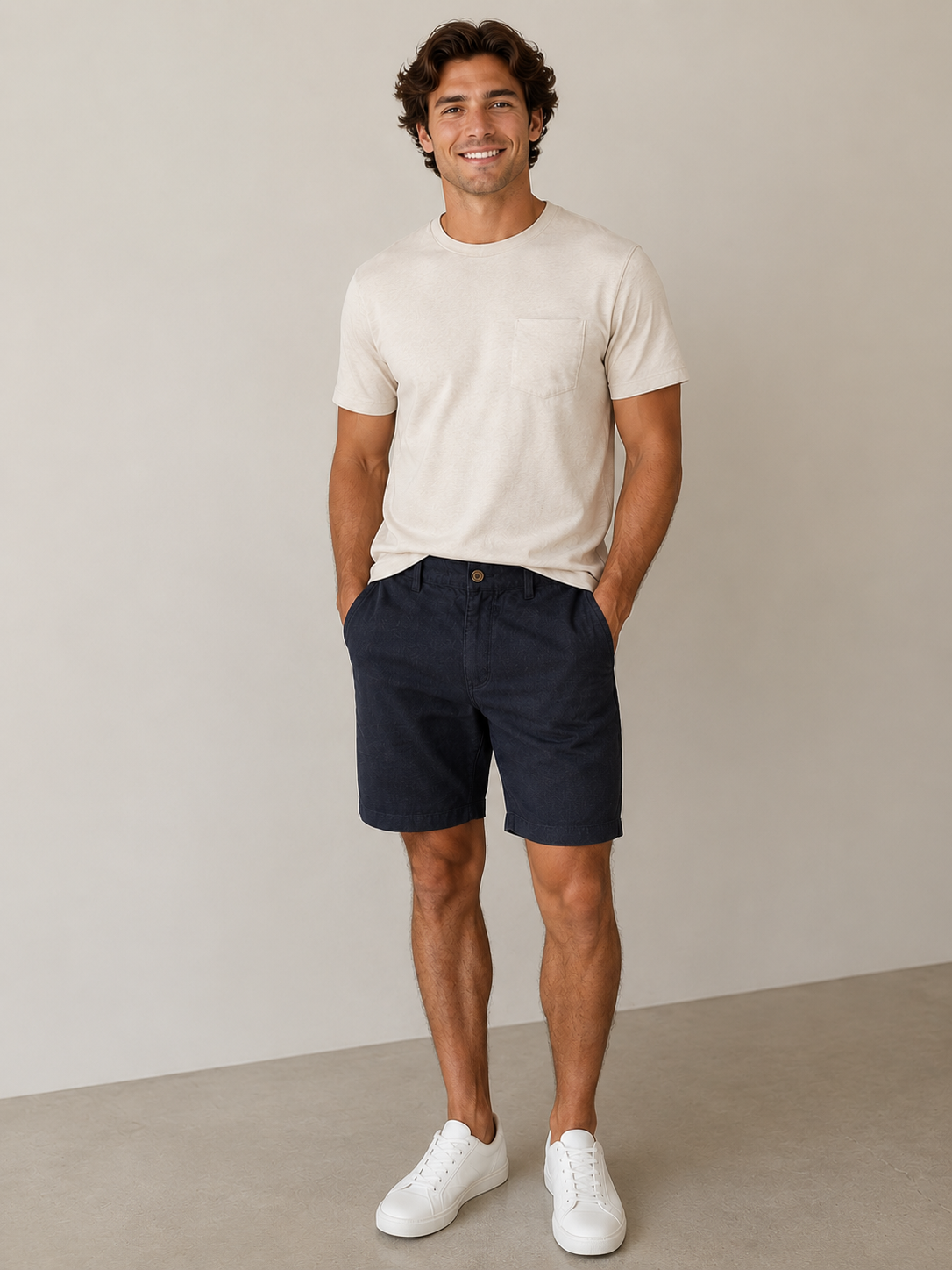 India Ink Saturday Hemp Chino Short 7"
