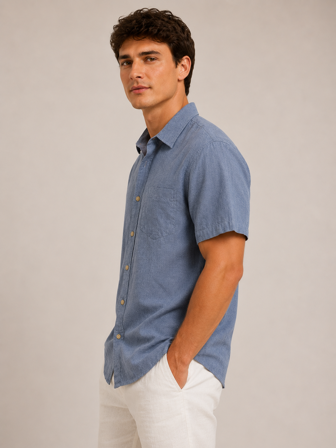 Chambray Better Than Linen Shirt