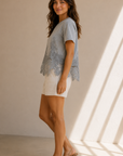 Heather Grey Bonnie Top