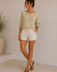 Butter Yellow Drew Cardigan