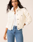 White Bailey Button Jacket
