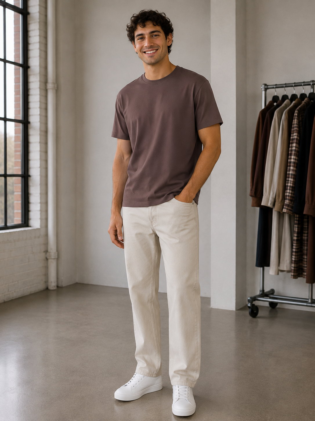 Bordeaux Rev Short Sleeve Tee