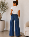 Sunny Meg High Rise Wide Leg Patch