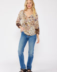 Floral Mallory Blouse
