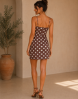 Brown & Ivory Amelia Dress
