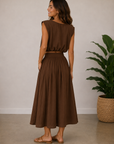 Brown Nadia Top
