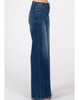 Dark Pippa High Rise Super Wide Jean