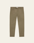 Teak Brown Como Solid Suit Pants Seasonal