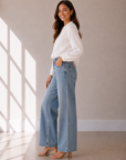 Sweet Dreams Deep Trance Dropped Boyfriend Jeans - OB1929547