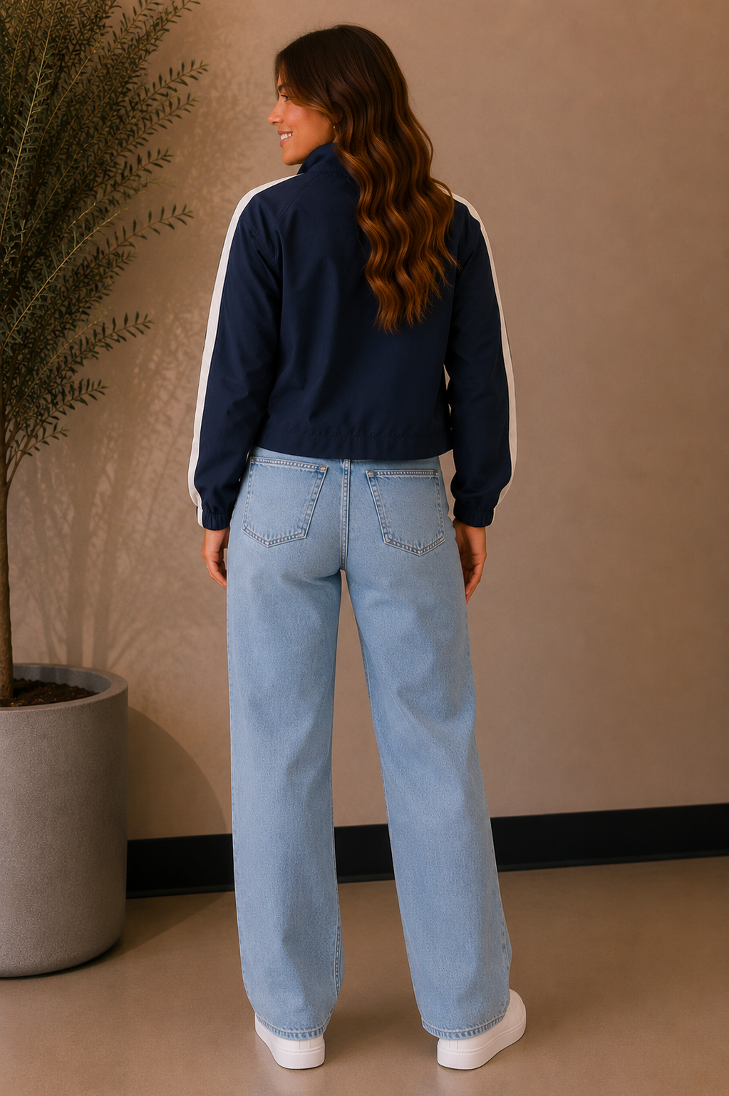 Navy Teo Jacket