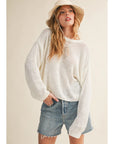 White Camille Sweater