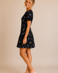 Navy Dot Brenlee Dress