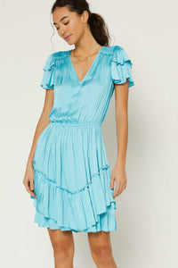 Indigo Tiered Dress - 2290010