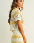 Cream Custard Ella Top