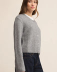 Classic Heather Grey Breen Cardigan