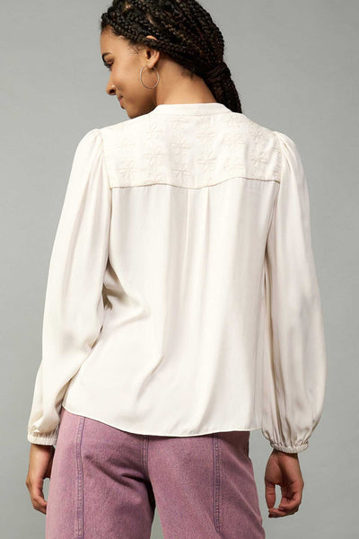 Ecru Genevieve Blouse