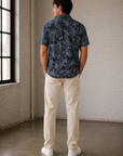 Navy Linden Short Sleeve Shirt