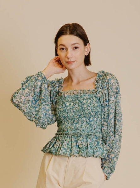 Green Miles Blouse
