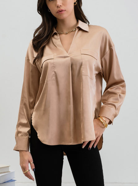 Champagne Leah Top