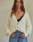 Ivory Knit Jolene Cardigan