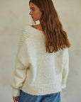 Ivory Knit Jolene Cardigan