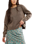 French Chocolate Spring Street Pullover
