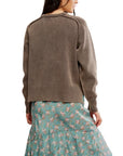 French Chocolate Spring Street Pullover