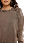 French Chocolate Spring Street Pullover