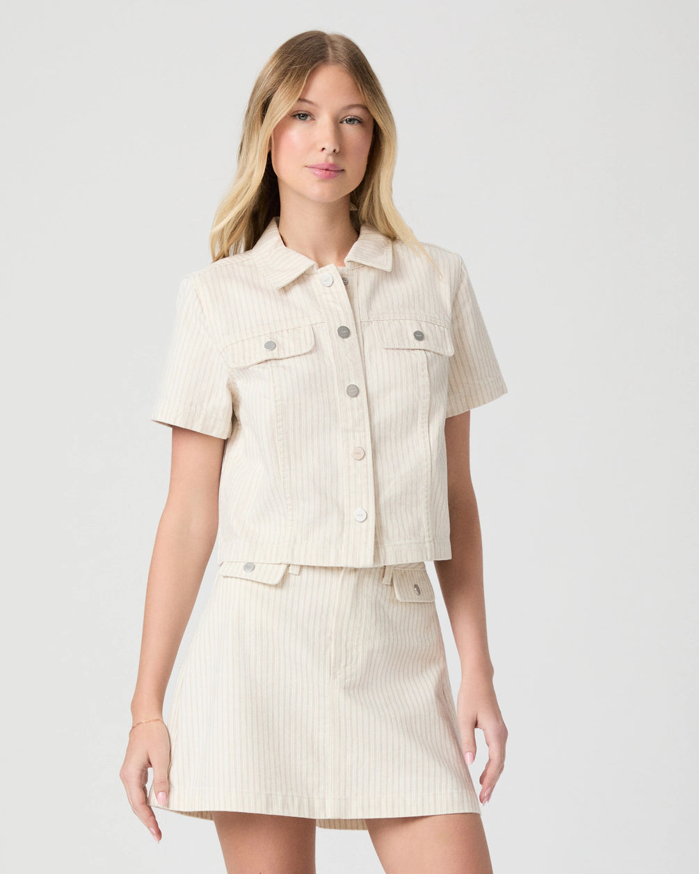 Tonal Stripe Elly Jacket