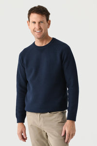 Navy Solid Hillcrest Quarter Zip