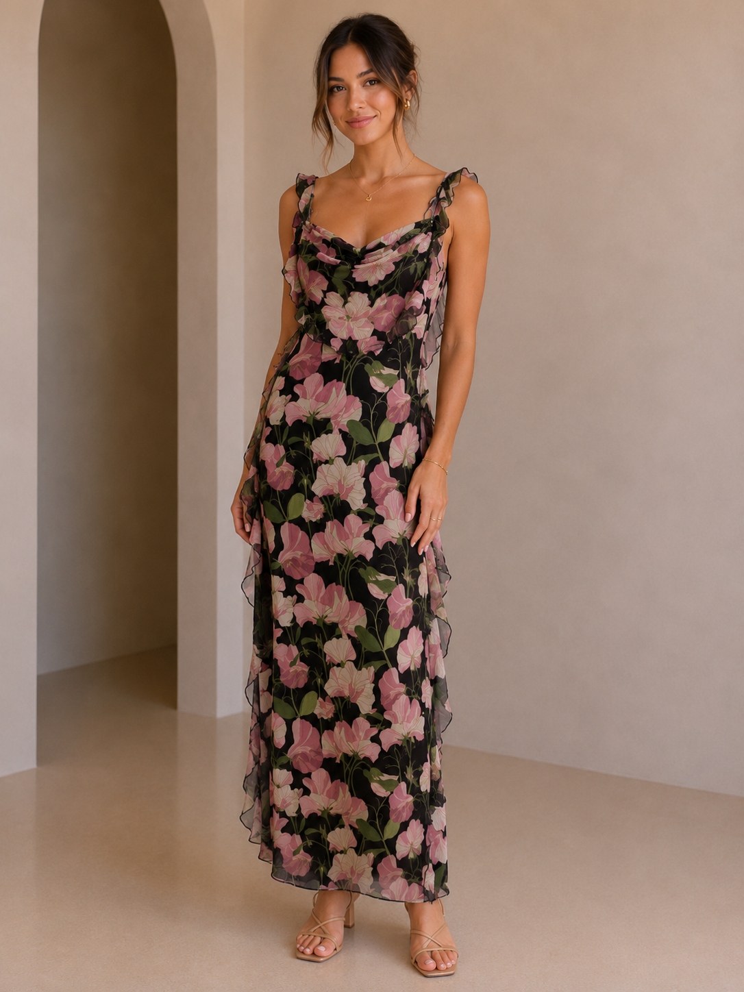 Floral Chiara Maxi Dress