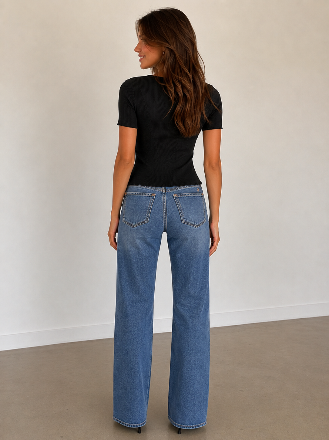 Black Elsie Top