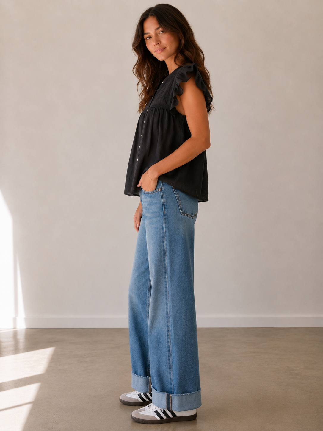 Black Beckett Top