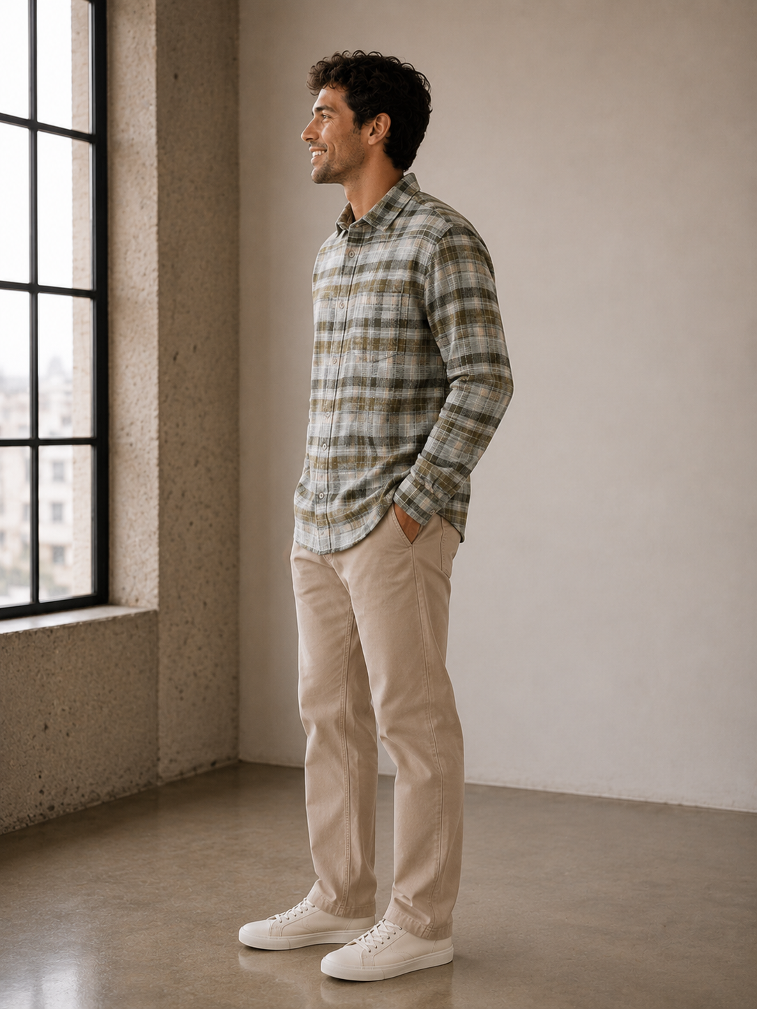 Mint Multi The Fortuna LS Shirt