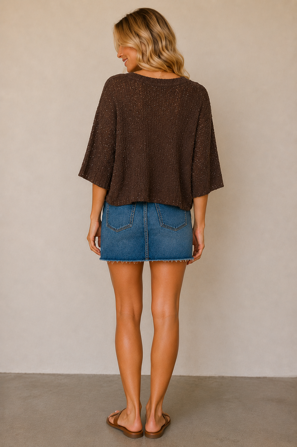 Rich Soil Raglan Sweater Tee