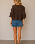 Rich Soil Raglan Sweater Tee