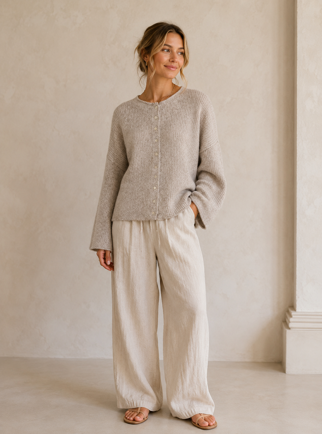 Grey Allie Cardigan