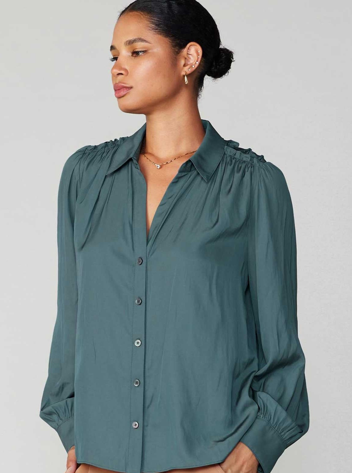 Forest Green  Ginny Top