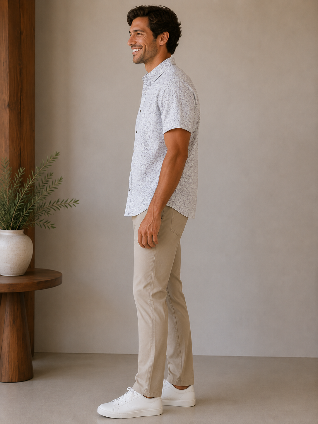 Tan Auden Short Sleeve Shirt